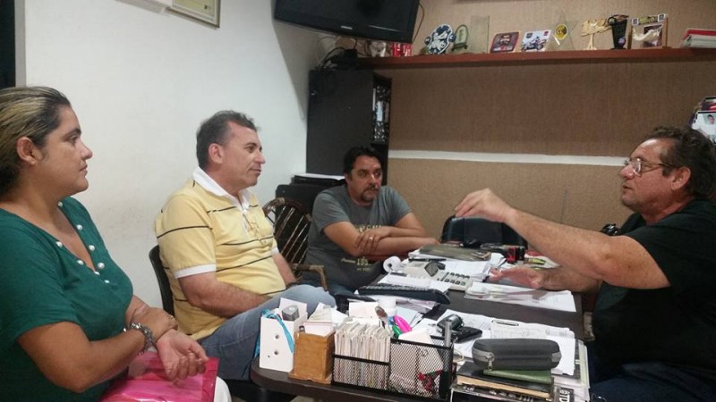 Organização do Iguatu Moto Week reúne-se com o prefeito Aderilo Alcântara de Iguatu