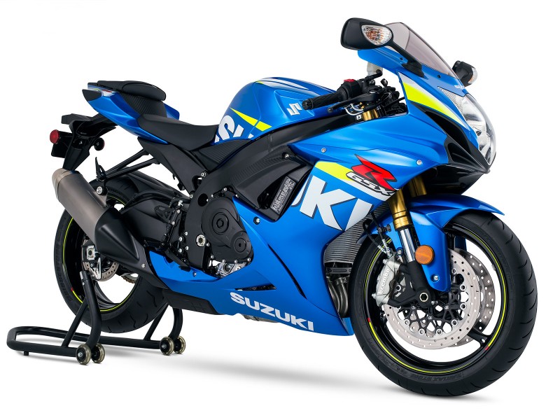 GSX-R 750 - 2015 - Pintura de corrida pra comemorer retorno da Suzuki oa MotoGP e 30 anos de GSX-R 750